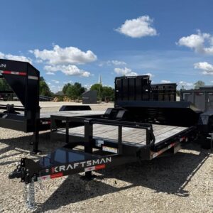 Kraftsman 83 x 22 Split Tilt Equipment Trailer - SKU 003764