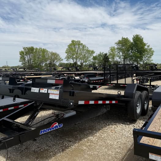 Hawke 80 x 20 Car Tilt Trailer - SKU 01658