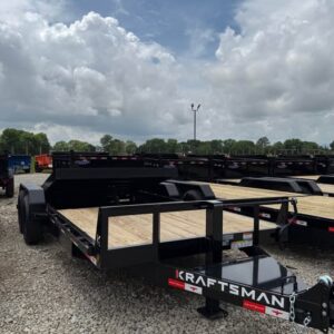Kraftsman 83 x 22 Split Tilt Equipment Trailer - SKU 003868