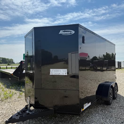 Formula 72 x 14 Enclosed Cargo Trailer - SKU 108871