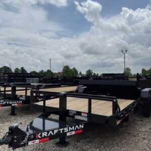 Kraftsman 83 x 22 Split Tilt Equipment Trailer - SKU 003910