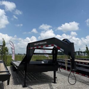 Kraftsman 102 x 25 Gooseneck Flatbed Trailer - SKU 006622