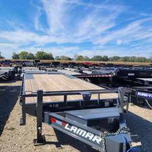 Lamar 102 x 24 Bumper Pull Flatbed Trailer - SKU 145544
