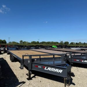 Lamar 102 x 25 Bumper Pull Flatbed Trailer - SKU 146397