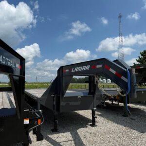 Lamar 102 x 32 Gooseneck Flatbed Trailer - SKU 139473
