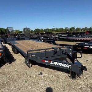 Lamar 102 x 22 Bumper Pull Flatbed Trailer - SKU 141746