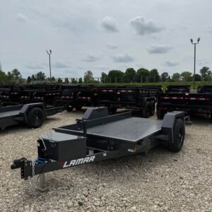 Lamar 77 x 12 Split Tilt Equipment Trailer - SKU 143451