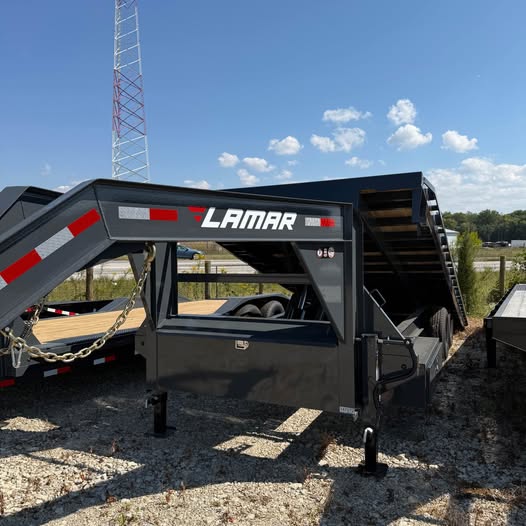 Lamar 102 x 24 Full Deckover Tilt Trailer - SKU 147072