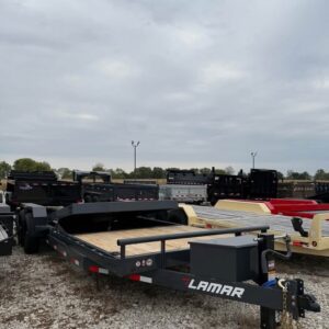 Lamar 83 x 22 Split Tilt Equipment Trailer - SKU 146931
