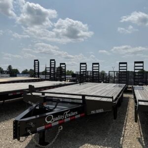 Quality 101.5x23 Bumper Pull Flatbed Trailer - SKU 000070