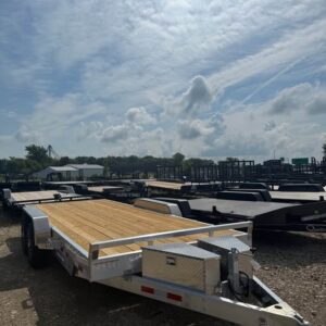 Sure Trac 82 x 18 Full Deckover Tilt Trailer - SKU 463824