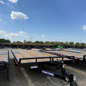 Sure Trac 102 x 20 Bumper Pull Flatbed Trailer - SKU 474308