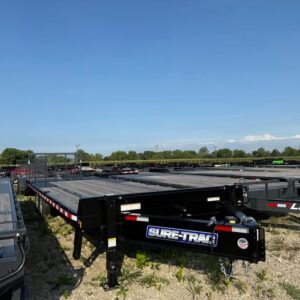 Sure Trac 102 x 25 Bumper Pull Flatbed Trailer - SKU 440109