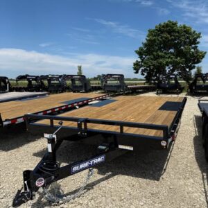Sure Trac 102 x 16 Bumper Pull Flatbed Trailer - SKU 469942