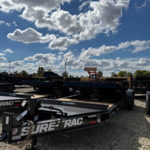Sure Trac 82 x 22 Split Tilt Equipment Trailer - SKU 460439
