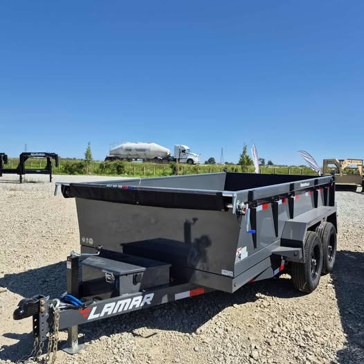 Lamar 77 x 12 Dump Trailer - SKU 149226