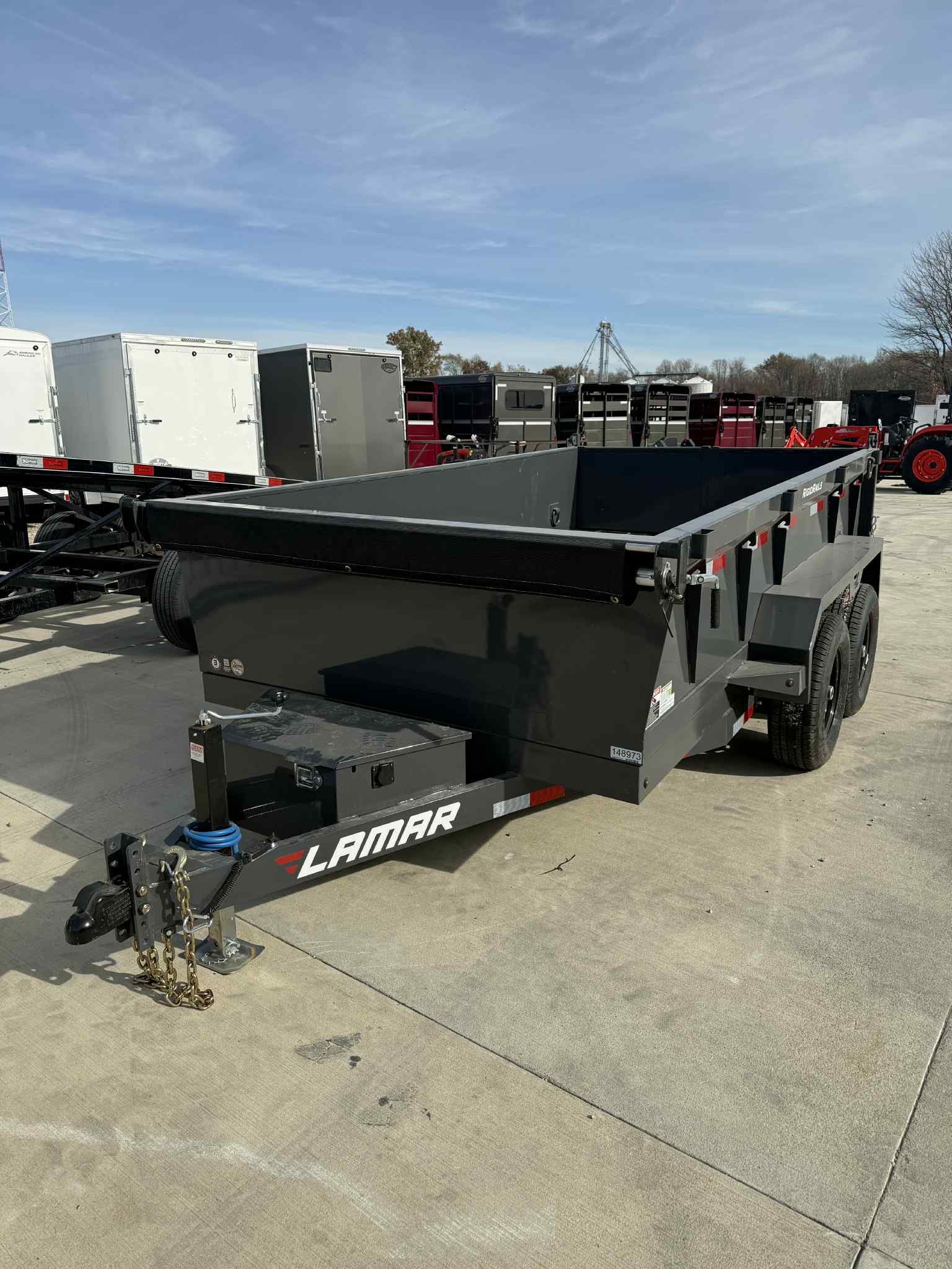 Lamar 77 x 12 Dump Trailer - SKU 148973