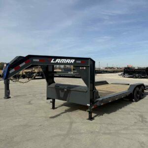 Lamar 102 x 22 Fender Equipment Trailer - SKU 148975