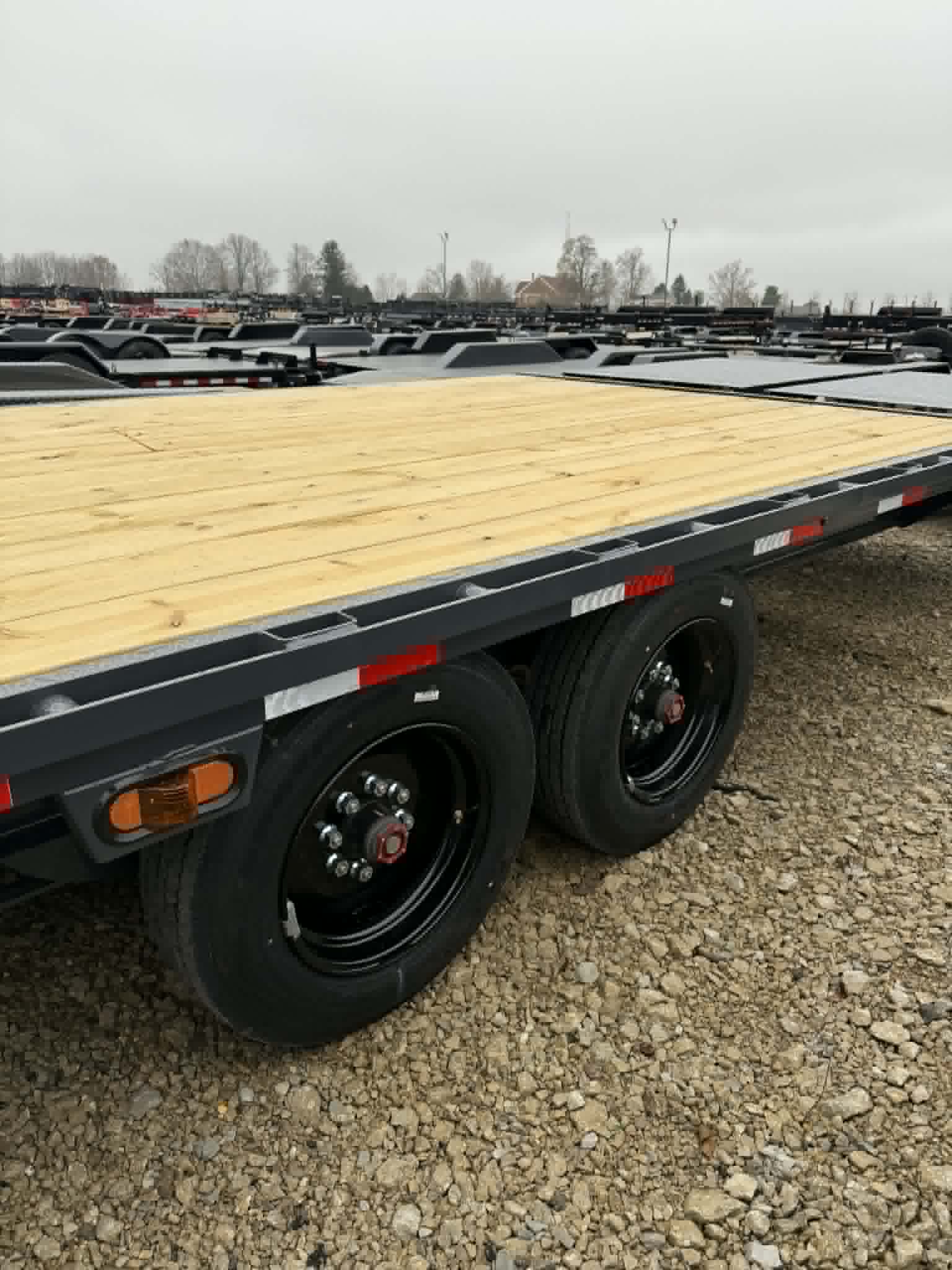 Lamar 102 x 30 Bumper Pull Flatbed Trailer - SKU 149145 - Image 2