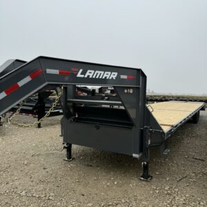Lamar 102 x 40 Gooseneck Flatbed Trailer - SKU 149669