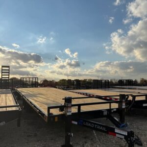 Load Trail 102 x 24 Bumper Pull Flatbed Trailer - SKU 373320