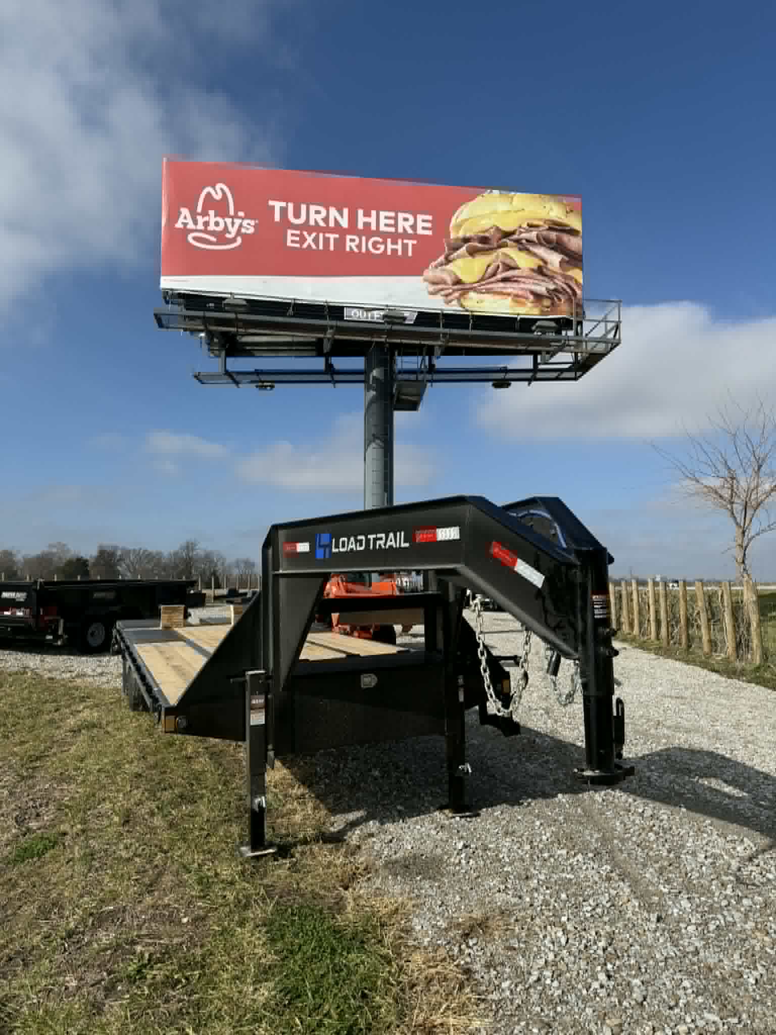 Load Trail 102 x 28 Gooseneck Flatbed Trailer - SKU 372701