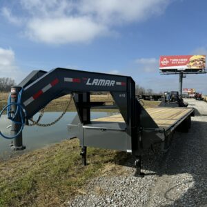 Lamar 102 x 32 Gooseneck Flatbed Trailer - SKU 149864