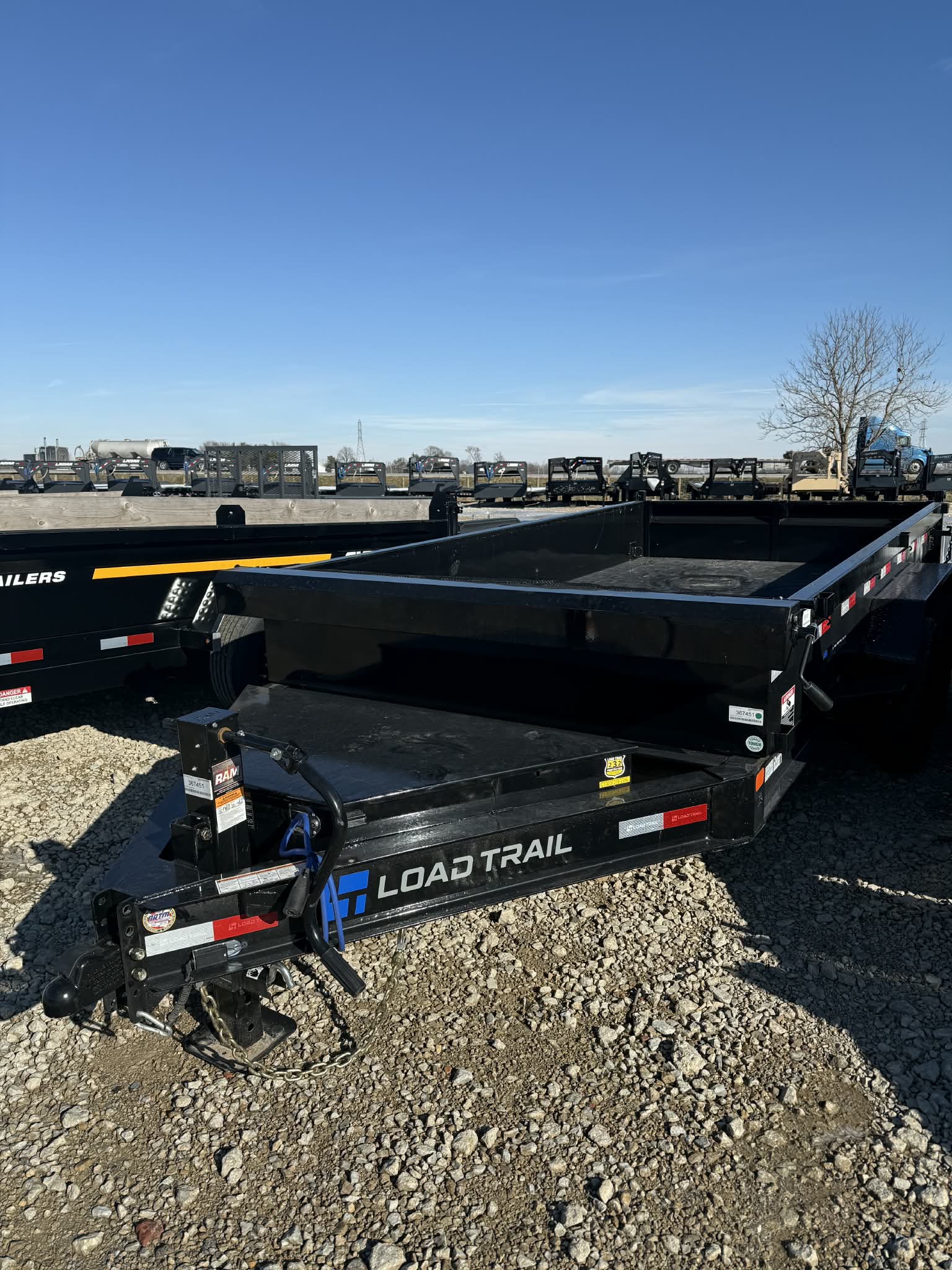 Load Trail 83 x 14 Dump Trailer - SKU 367451 - Image 2