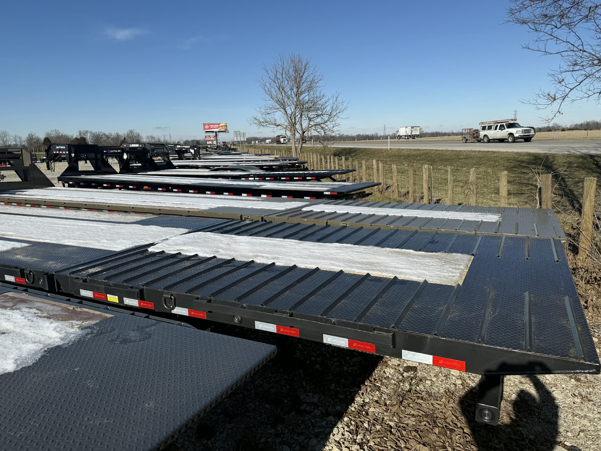 Load Trail 102 x 36 Gooseneck Flatbed Trailer - SKU 374649 - Image 2