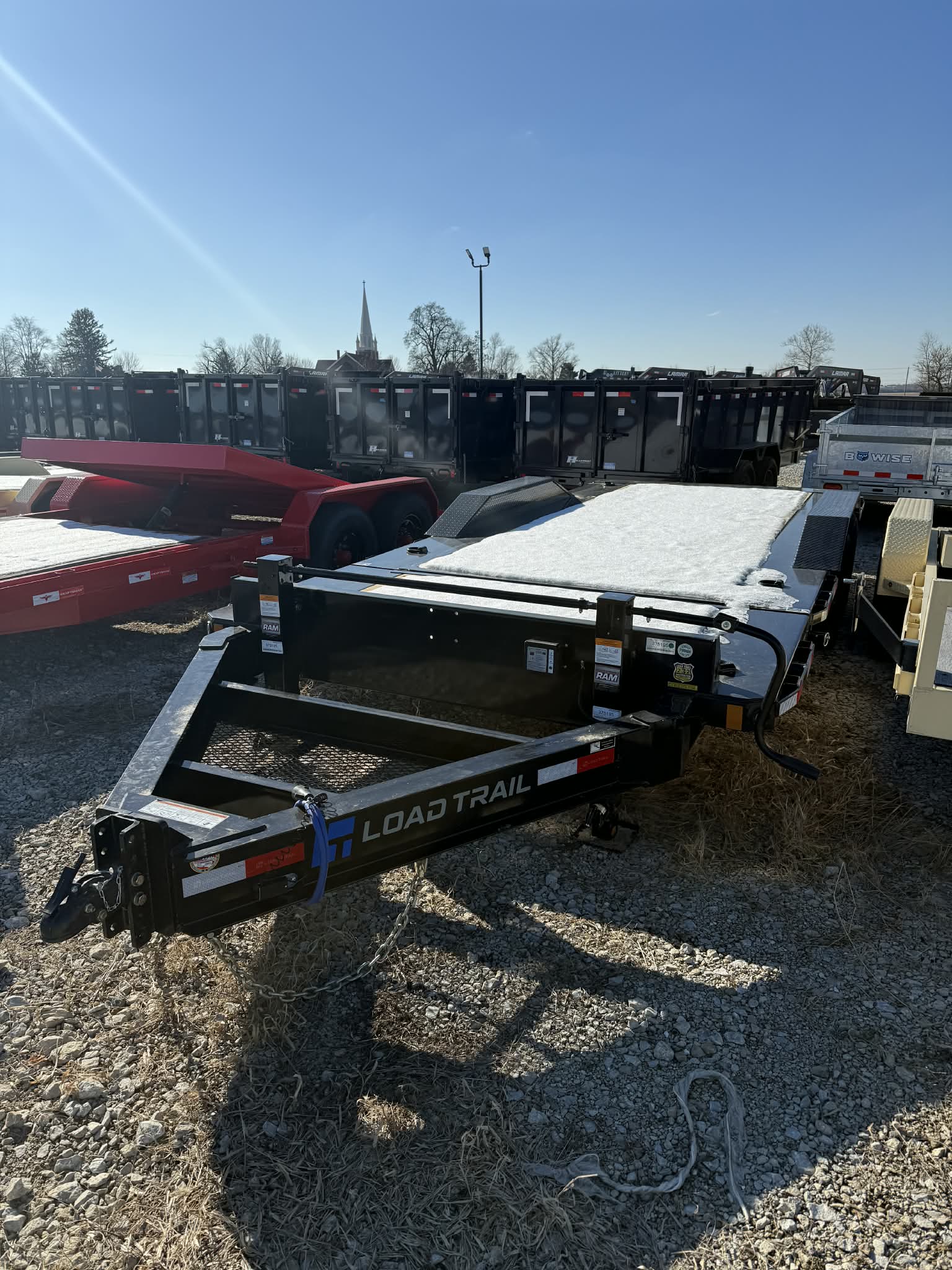 Load Trail 102 x 20 Split Tilt Equipment Trailer - SKU 375195