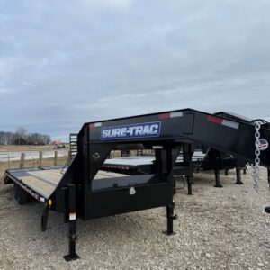 Sure Trac 102 x 25 Gooseneck Flatbed Trailer - SKU 472043