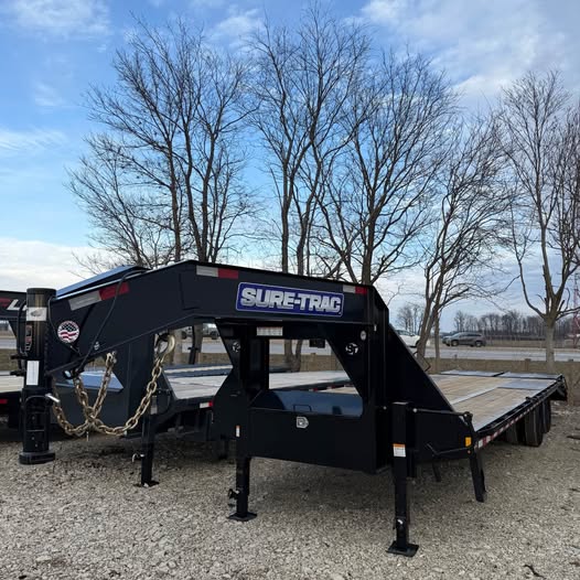 Sure Trac 102 x 30 Gooseneck Flatbed Trailer - SKU 473786