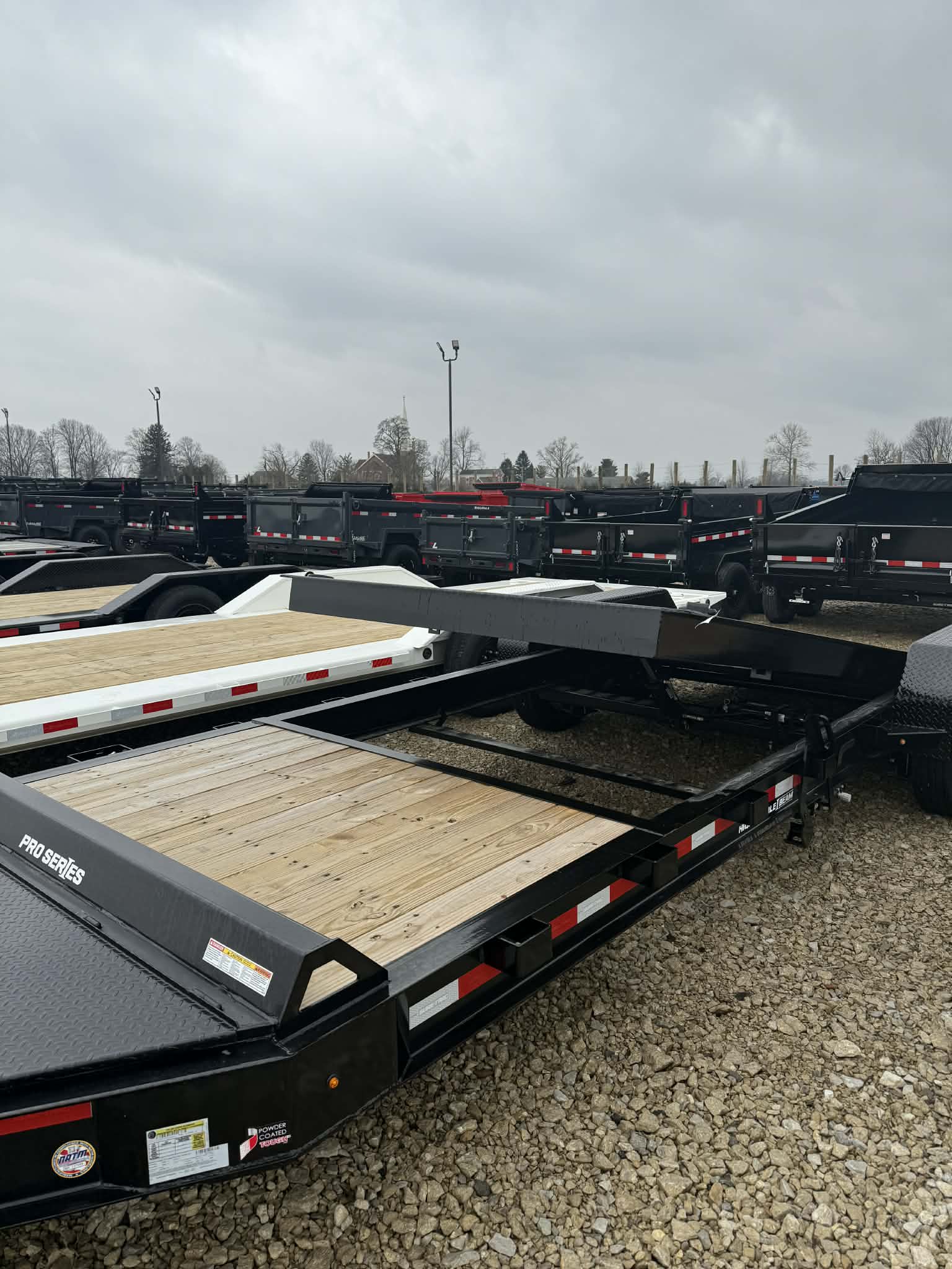 Sure Trac 82 x 22 Split Tilt Equipment Trailer - SKU 460426 - Image 3