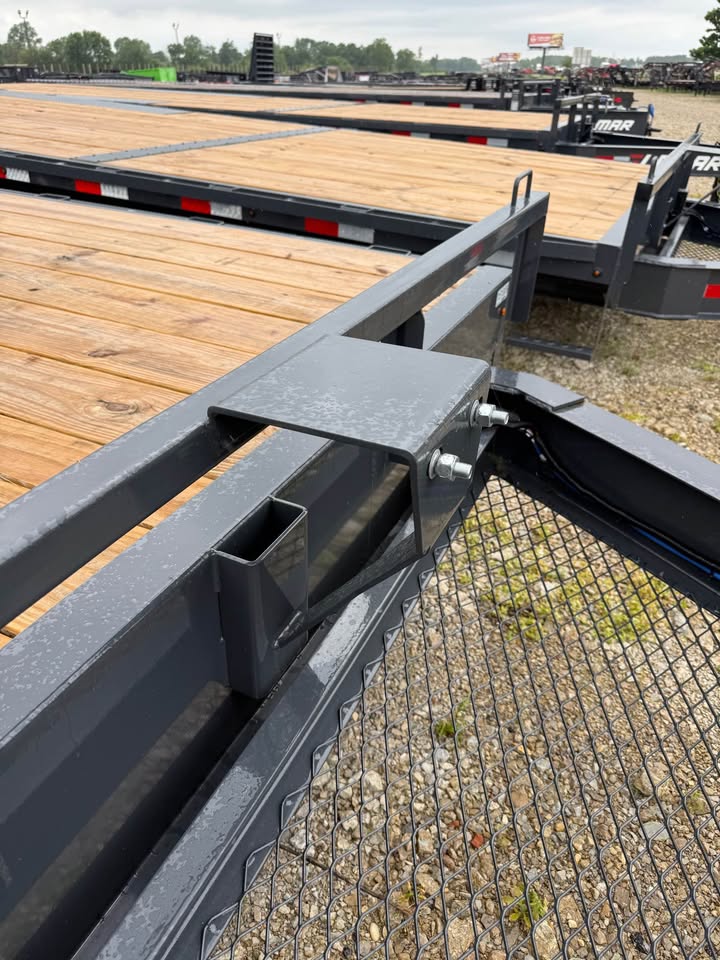 Lamar 102 x 22 Bumper Pull Flatbed Trailer - SKU 151009 - Image 6