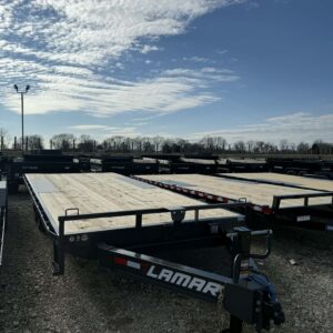 Lamar 102 x 20 Bumper Pull Flatbed Trailer - SKU 150498