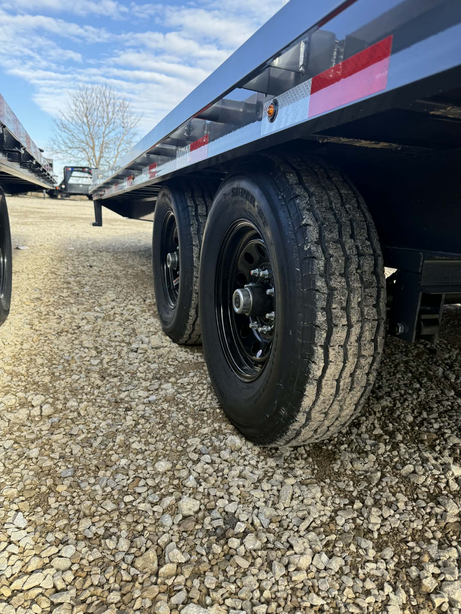 Lamar 102 x 20 Bumper Pull Flatbed Trailer - SKU 150498 - Image 4