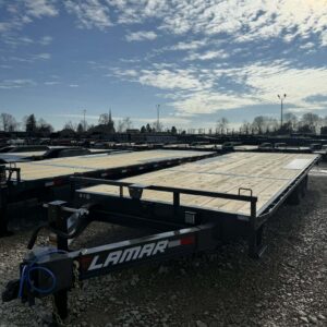 Lamar 102 x 24 Bumper Pull Flatbed Trailer - SKU 151399