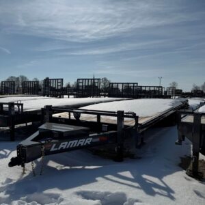 Lamar 102 x 22 Bumper Pull Flatbed Trailer - SKU 151266