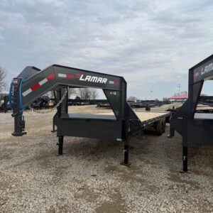 Lamar 102 x 25 Gooseneck Flatbed Trailer - SKU 151405