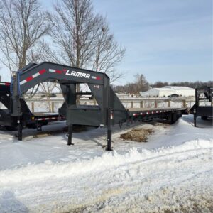 Lamar 102 x 40 Gooseneck Flatbed Trailer - SKU 150475