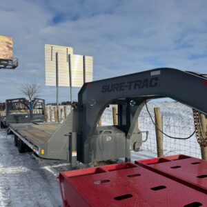 Sure Trac 102 x 25 Gooseneck Flatbed Trailer - SKU 483089