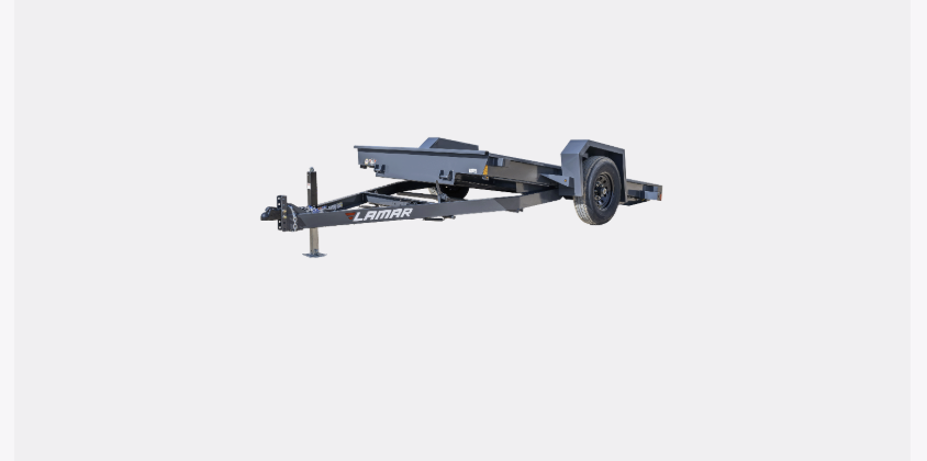 Lamar 59 x 10 Full Fender Tilt Trailer - SKU 151990
