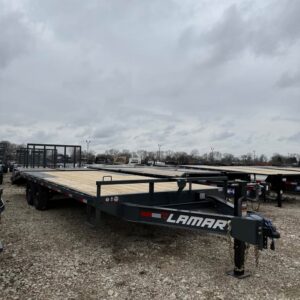 Lamar 102 x 22 Bumper Pull Flatbed Trailer - SKU 151397