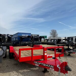 Kraftsman 83 x 22 Split Tilt Equipment Trailer - SKU 004484