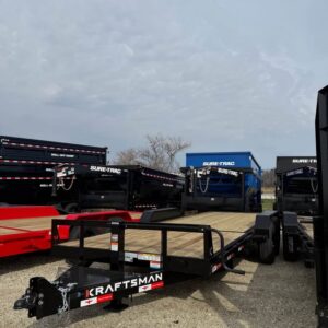 Kraftsman 83 x 22 Split Tilt Equipment Trailer - SKU 004488