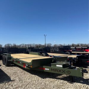 MAXX-D 83 x 22 Split Tilt Equipment Trailer - SKU 141654