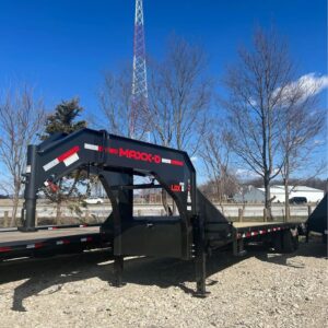 MAXX-D 102 x 32 Gooseneck Flatbed Trailer - SKU 141743