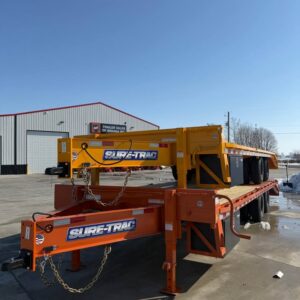 Sure Trac 102 x 30 Bumper Pull Flatbed Trailer - SKU 485199