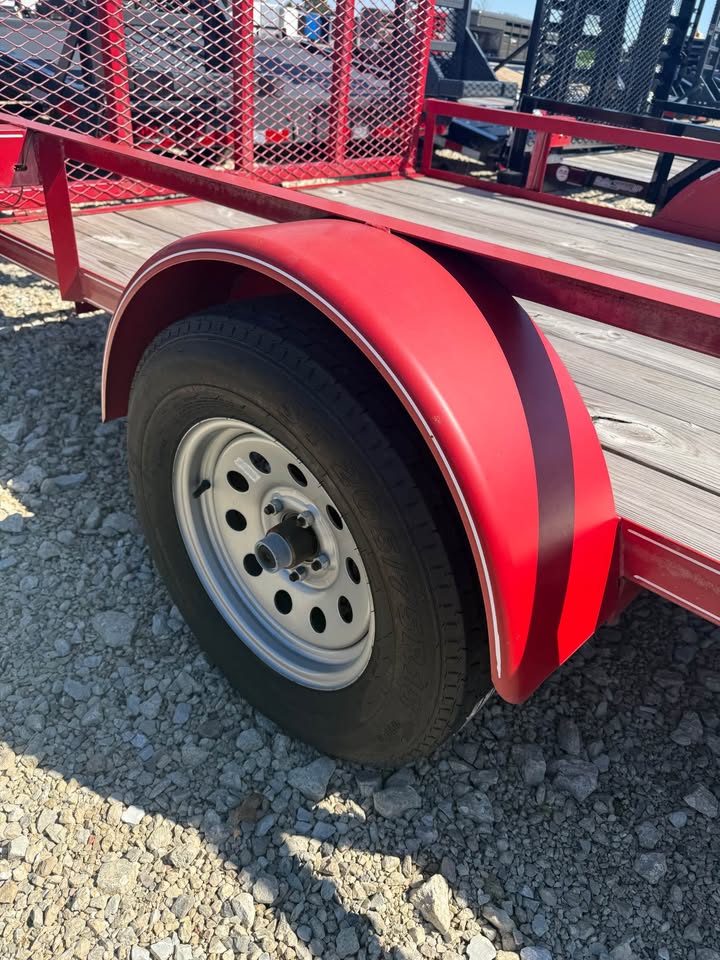 Pre-Owned Lone Wolf 77" x 12' Utility Trailer - SKU 078039 - Image 6