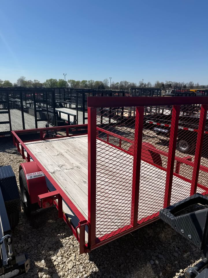 Pre-Owned Lone Wolf 77" x 12' Utility Trailer - SKU 078039 - Image 4